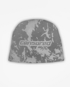 CENSORED BEANIE GRIS - INTÉRIEUR SATIN