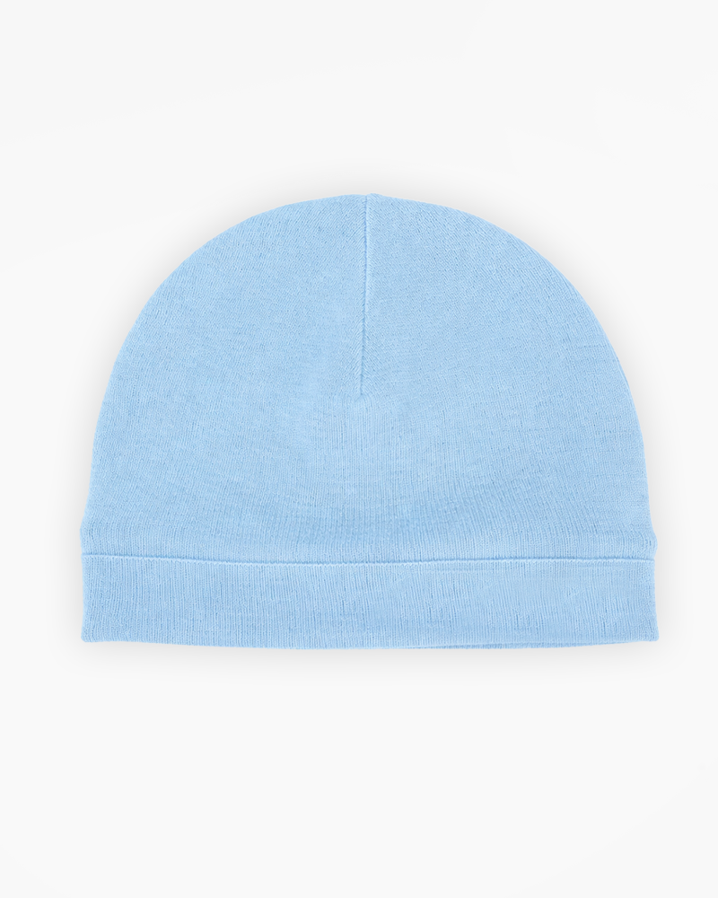 SKULL CAP BLEU - INTÉRIEUR SATIN