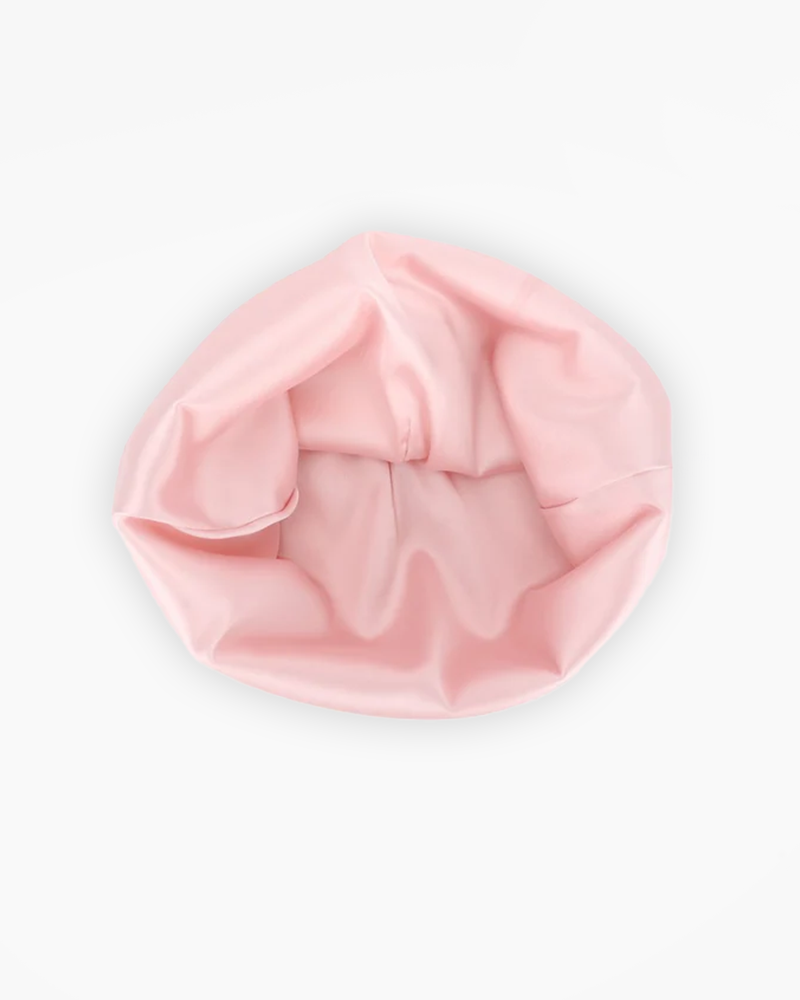 SKULL CAP ROSE - INTÉRIEUR SATIN